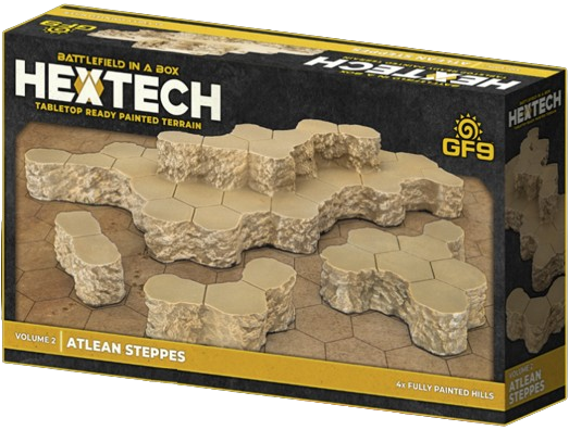 Battlefield in a Box: Hextech: Atlean Steppes V2 