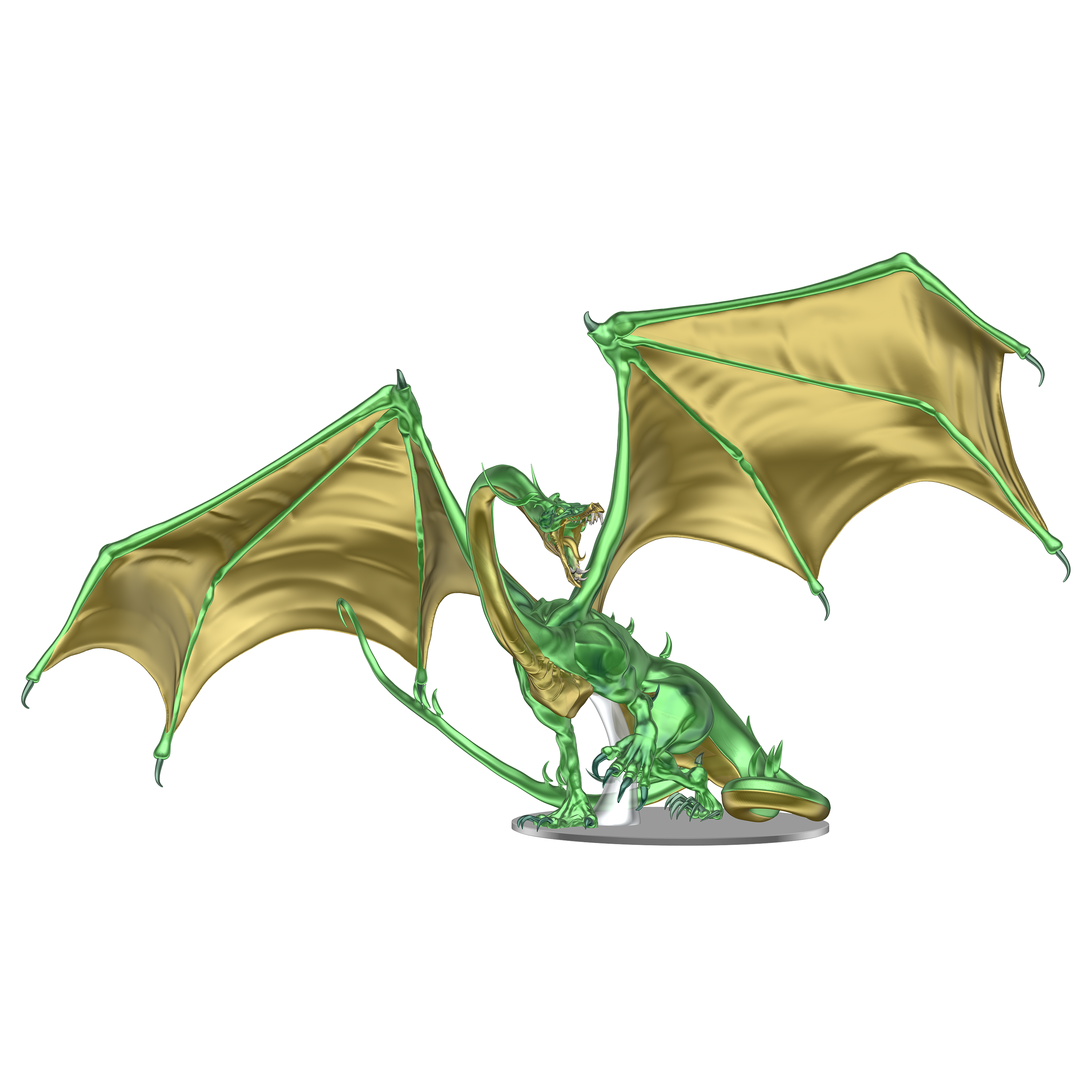 D&D Icons of the Realms: Adult Emerald Dragon (SALE) 