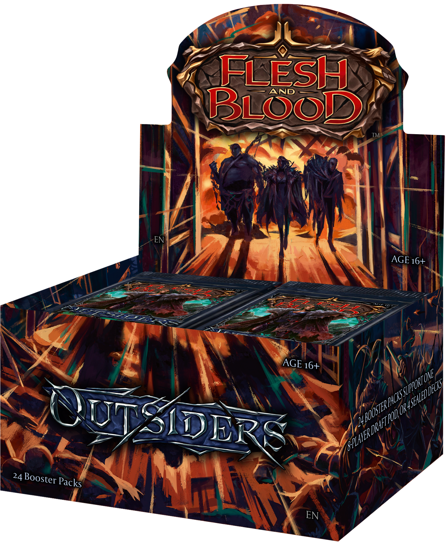 Flesh and Blood: Outsiders: Booster Box 