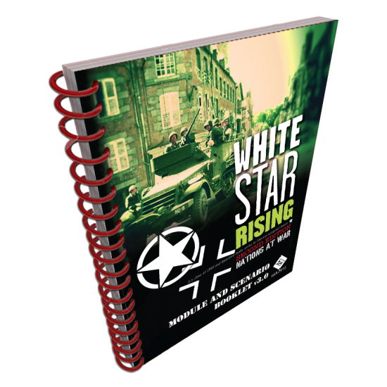 Nations at War: White Star Rising 2nd Edition Module Rules and Scenario Spiral Booklet 