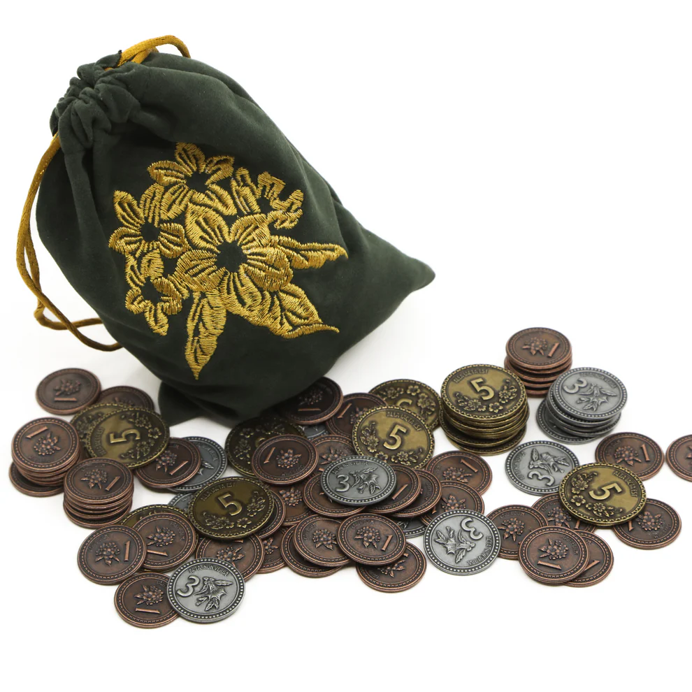 Botany: Metal Coins 