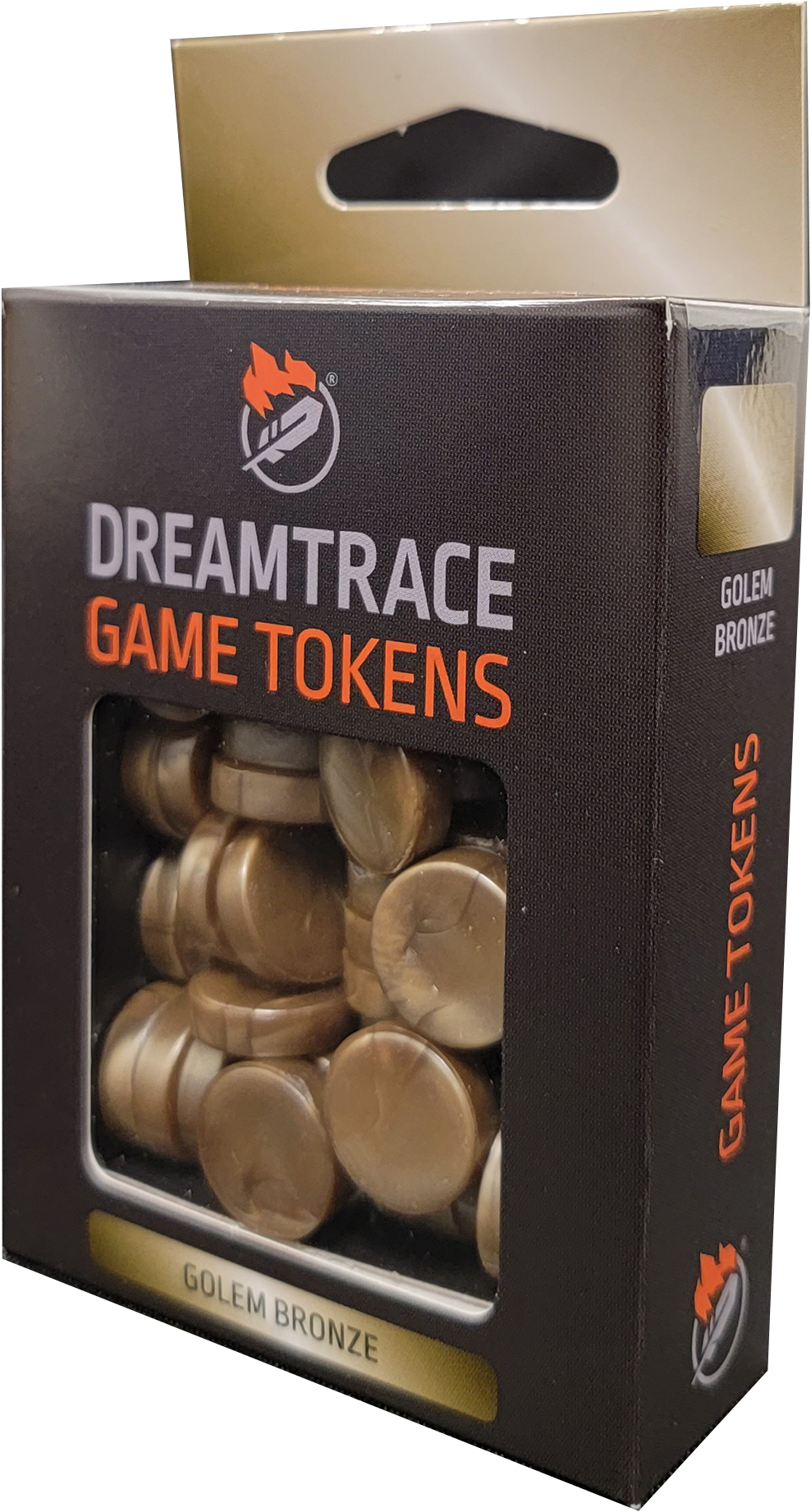 Dreamtrace Gaming Tokens: Golem Bronze 