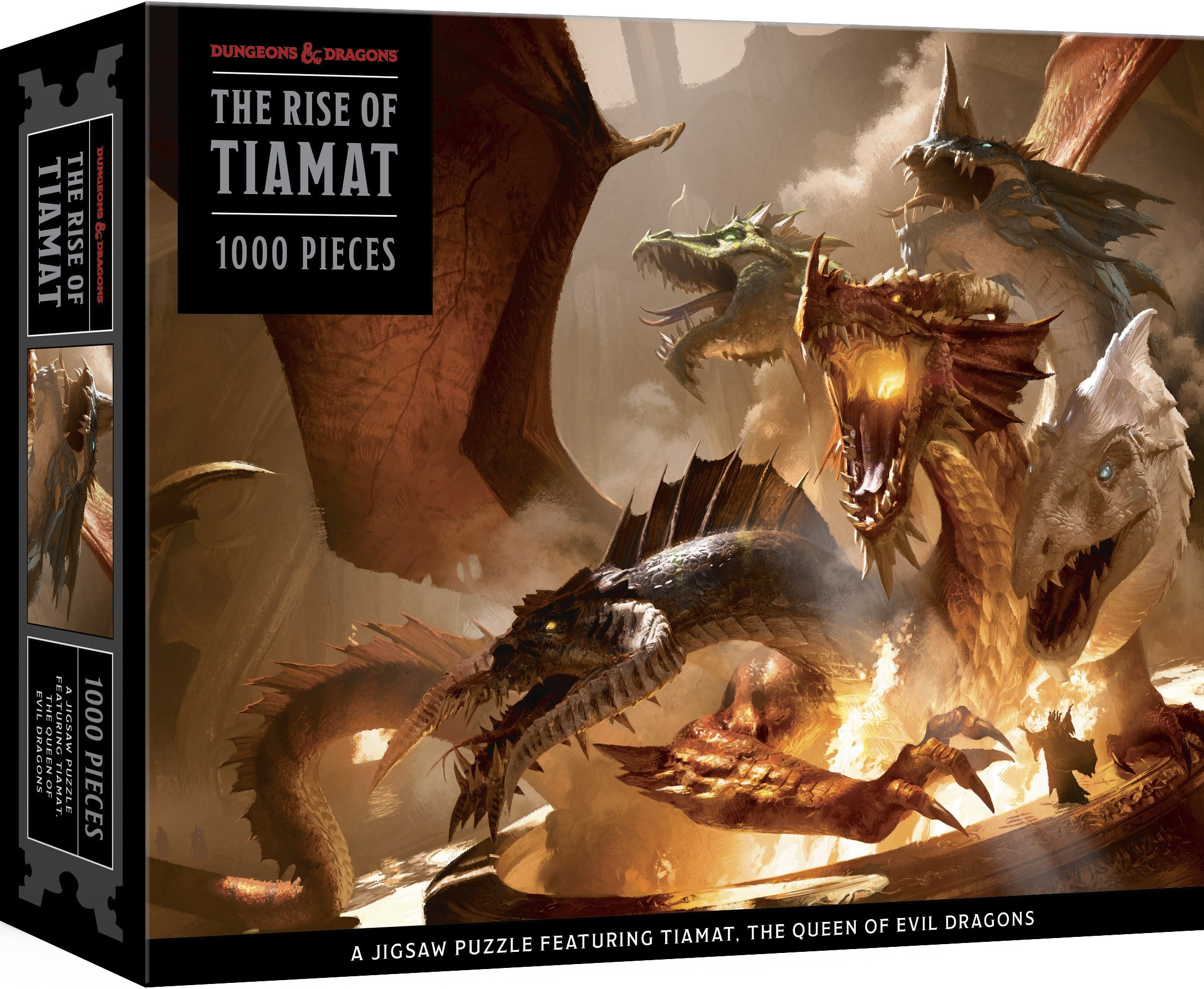 1000 PC Puzzle: D&D The Rise Of Tiamat Dragon 