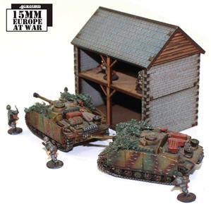 4Ground Miniatures: 15mm Europe At War: Hay Loft 