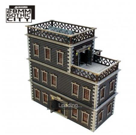 4Ground Miniatures: 28mm: Gothic City: Grant House 