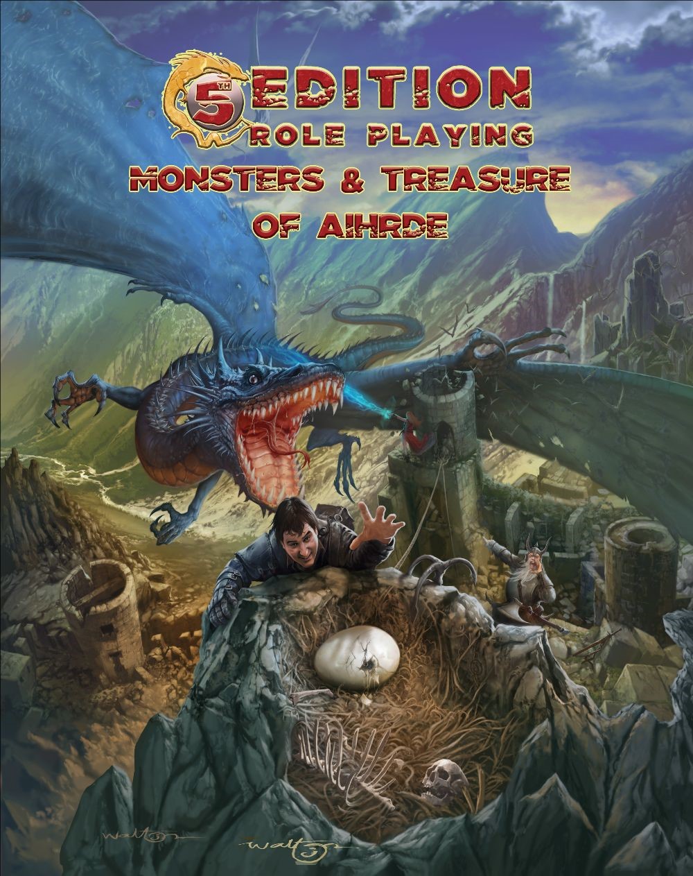 5E: Monsters and Treasure of Aihrde 