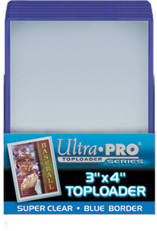 Ultra Pro: Toploader Sleeves (25): Blue 