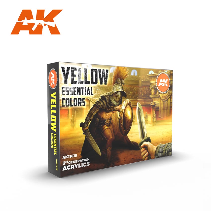 AK-Interactive 3G Essential Colours: Yellow 