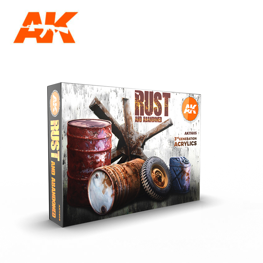 AK-Interactive 3G Series: Rust Set 