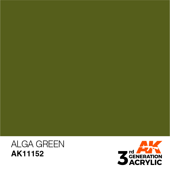 AK-Interactive 3rd Gen Paints: Alga Green 