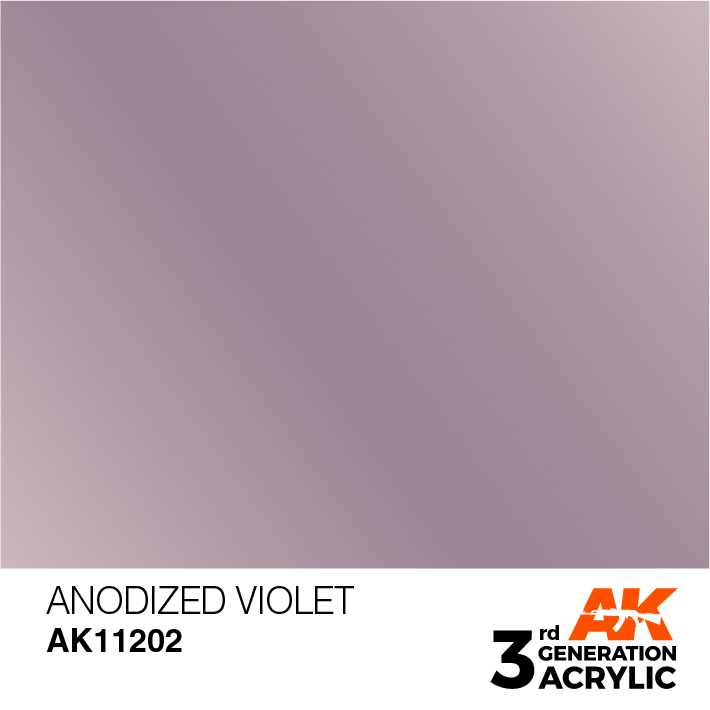 AK-Interactive 3rd Gen Paints: Anodized Violet 