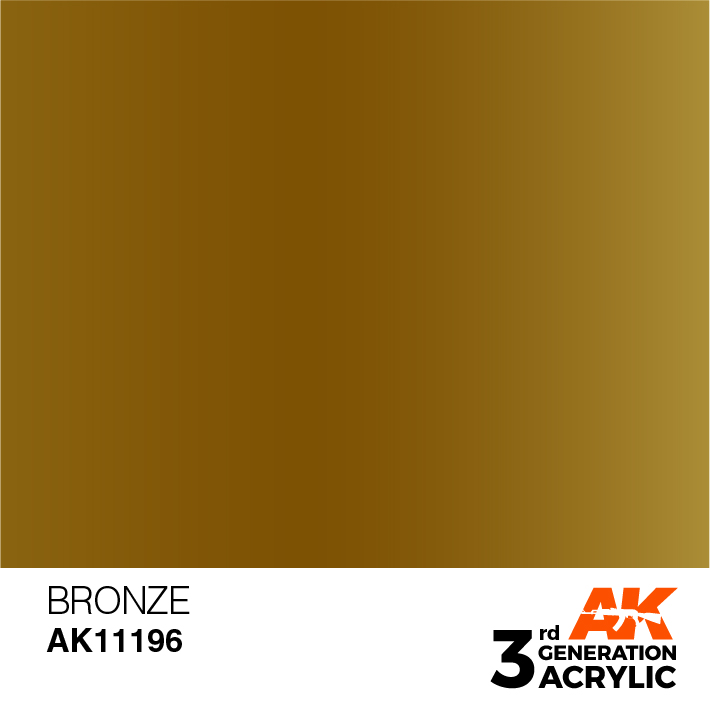 AK-Interactive 3rd Gen Paints: Bronze 