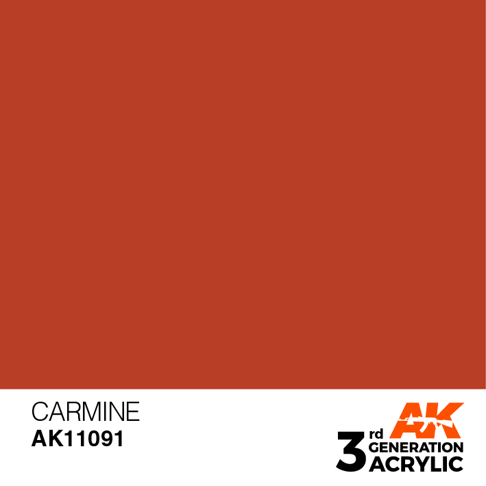 AK-Interactive 3rd Gen Paints: Carmine 