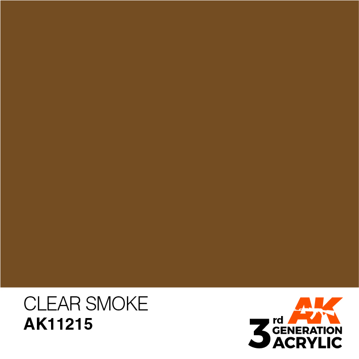 AK-Interactive 3rd Gen Paints: Clear Smoke 