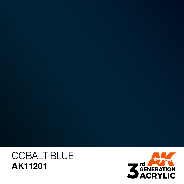 AK-Interactive 3rd Gen Paints: Cobalt Blue 