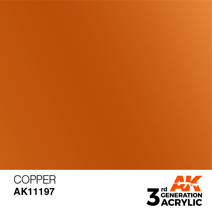 AK-Interactive 3rd Gen Paints: Copper 