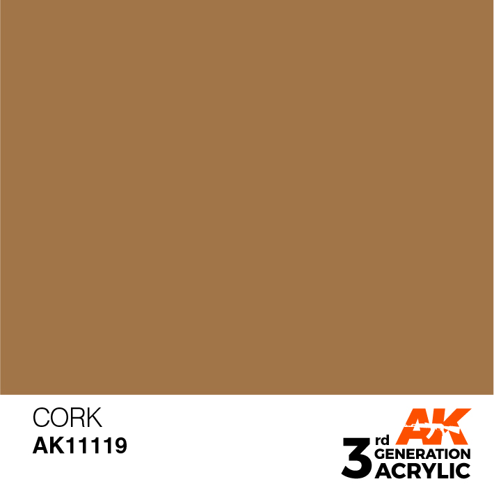 AK-Interactive 3rd Gen Paints: Cork 