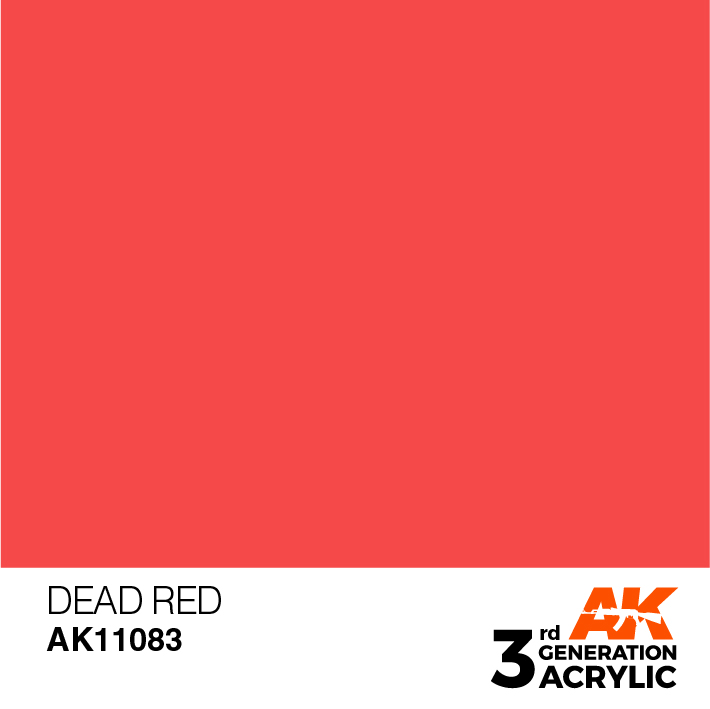 AK-Interactive 3rd Gen Paints: Dead Red 