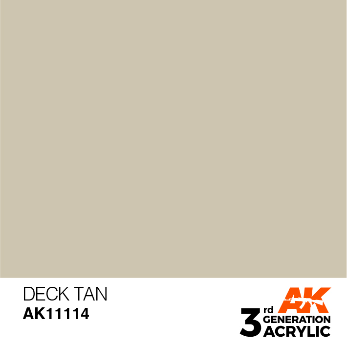 AK-Interactive 3rd Gen Paints: Deck Tan 
