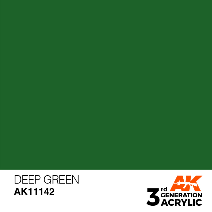 AK-Interactive 3rd Gen Paints: Deep Green 