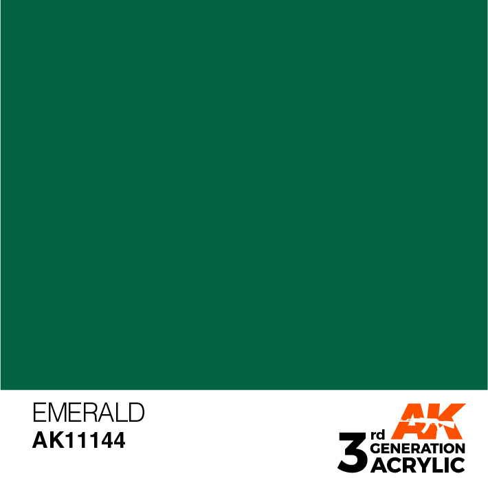 AK-Interactive 3rd Gen Paints: Emerald 