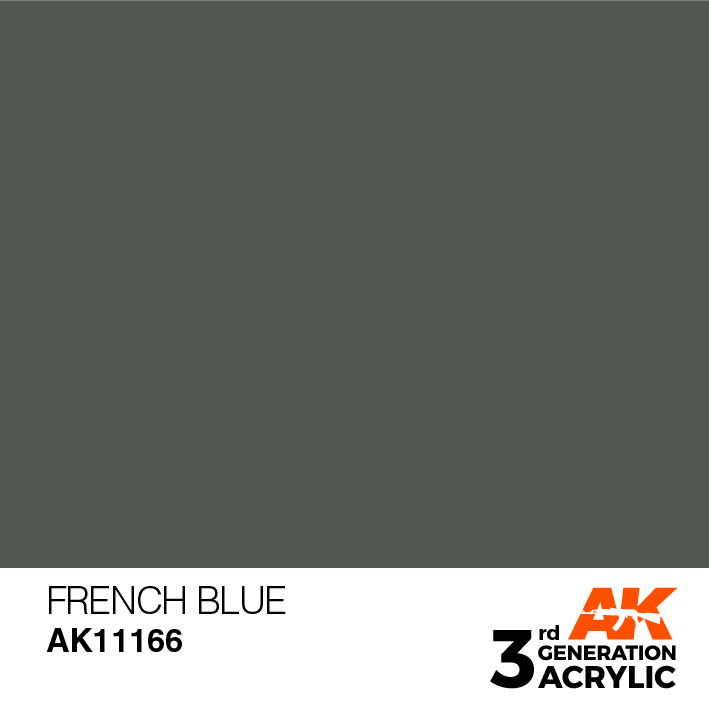 AK-Interactive 3rd Gen Paints: French Blue 