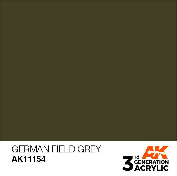 AK-Interactive 3rd Gen Paints: German Field Grey 