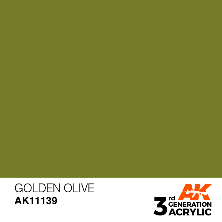 AK-Interactive 3rd Gen Paints: Golden Olive 