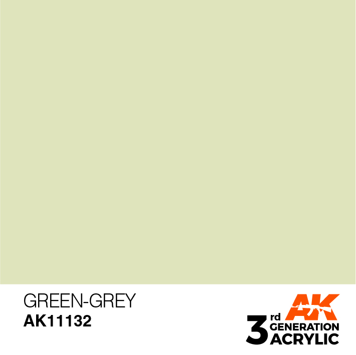 AK-Interactive 3rd Gen Paints: Green-Grey 