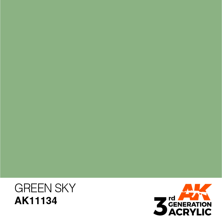 AK-Interactive 3rd Gen Paints: Green Sky 