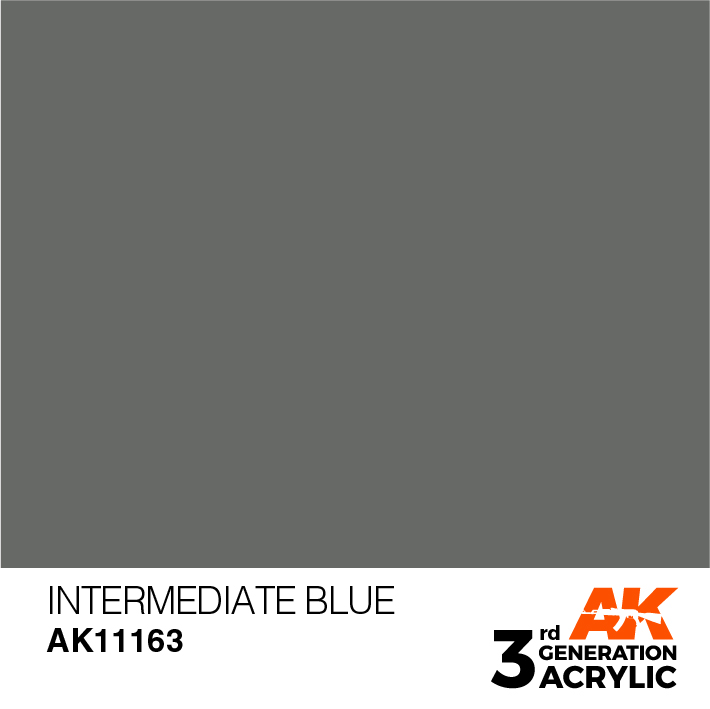 AK-Interactive 3rd Gen Paints: Intermediate Blue 