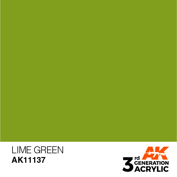 AK-Interactive 3rd Gen Paints: Lime Green 