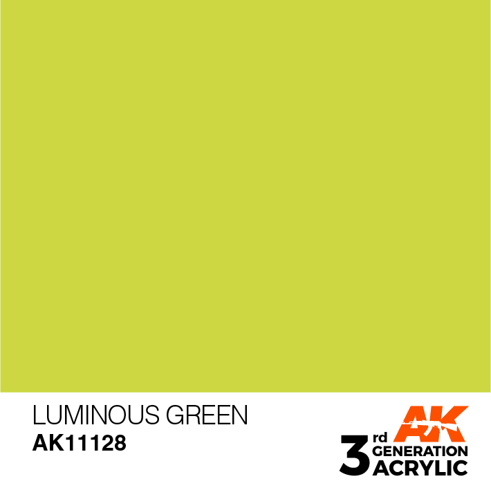 AK-Interactive 3rd Gen Paints: Luminous Green 