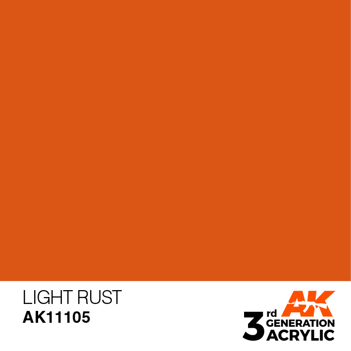 AK-Interactive 3rd Gen Paints: Light Rust 