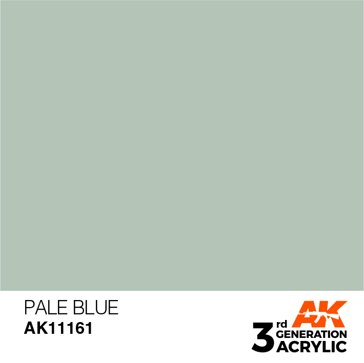 AK-Interactive 3rd Gen Paints: Pale Blue 