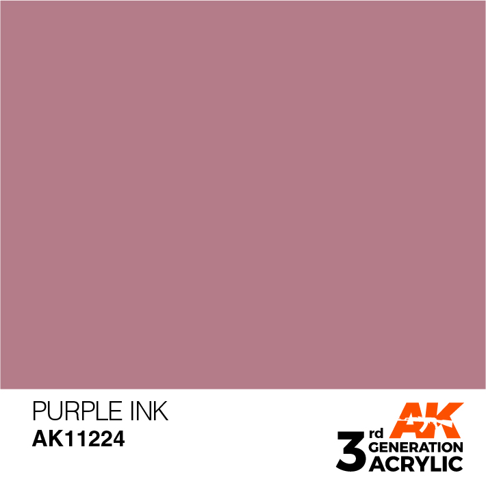 AK-Interactive 3rd Gen Paints: Purple Ink 