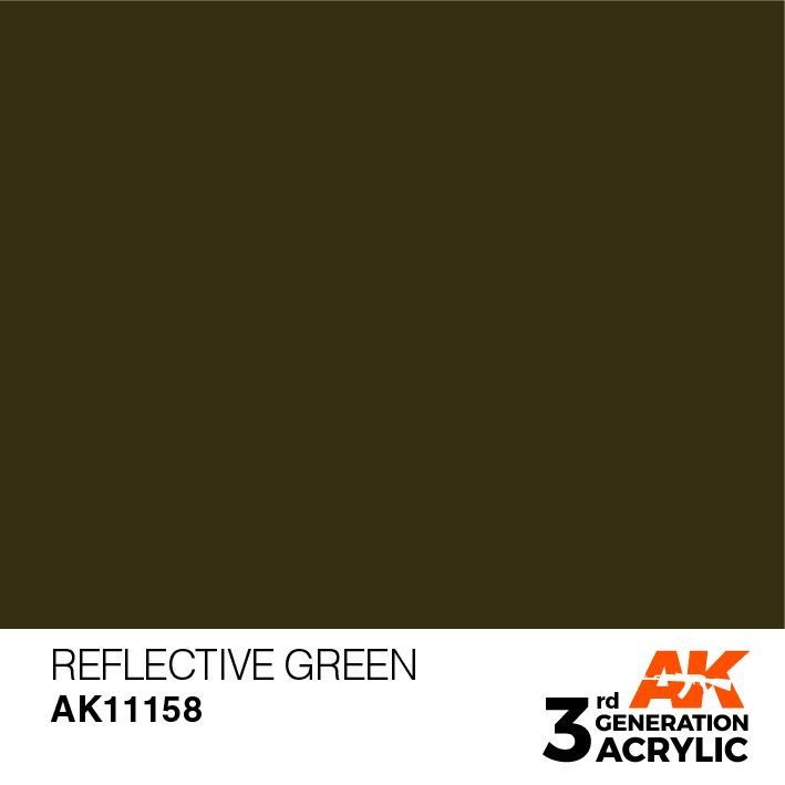 AK-Interactive 3rd Gen Paints: Reflective Green 