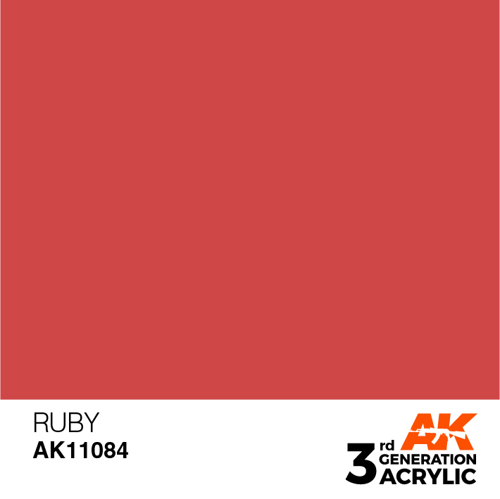 AK-Interactive 3rd Gen Paints: Ruby 