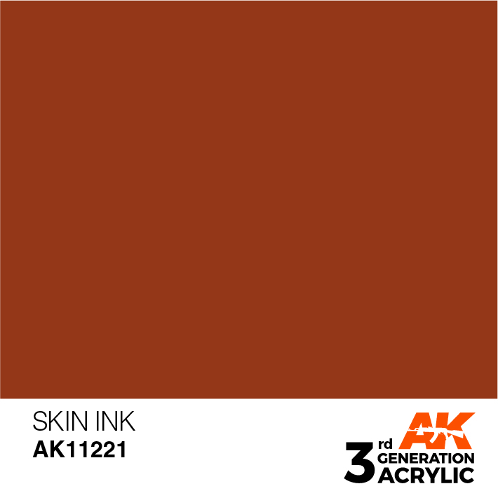 AK-Interactive 3rd Gen Paints: Skin Ink 