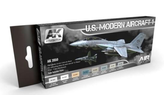 AK-Interactive Air Series Set: U.S. MODERN AIRCRAFT 1 