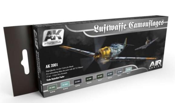 AK-Interactive Air Series Set: Luftwaffe Camouflages 