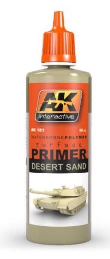 AK-Interactive Akrylics: Surface Primer Desert Sand (60 ml) 