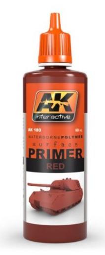 AK-Interactive Akrylics: Surface Primer Red (60 ml) 