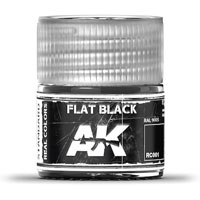 AK-Interactive Real Colors RC001: Flat Black 