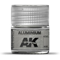 AK-Interactive Real Colors RC020: Aluminium Metallic 