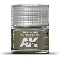 AK-Interactive Real Colors RC052: Grau Grey RAL 7003 