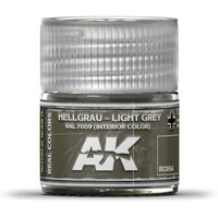 AK-Interactive Real Colors RC054: Hellgraü Light Grey RAL 7009 