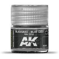 AK-Interactive Real Colors RC055: Blaugrau Blue Grey RAL 7016 