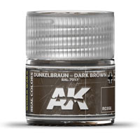 AK-Interactive Real Colors RC056: Dunkelbraun Dark Brown RAL 7017 