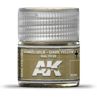 AK-Interactive Real Colors RC060: Dunkelgelb Dark Yellow  RAL 7028 